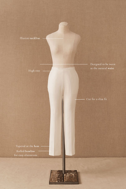 View larger image of The Tailory New York x BHLDN Westlake Suit Pant