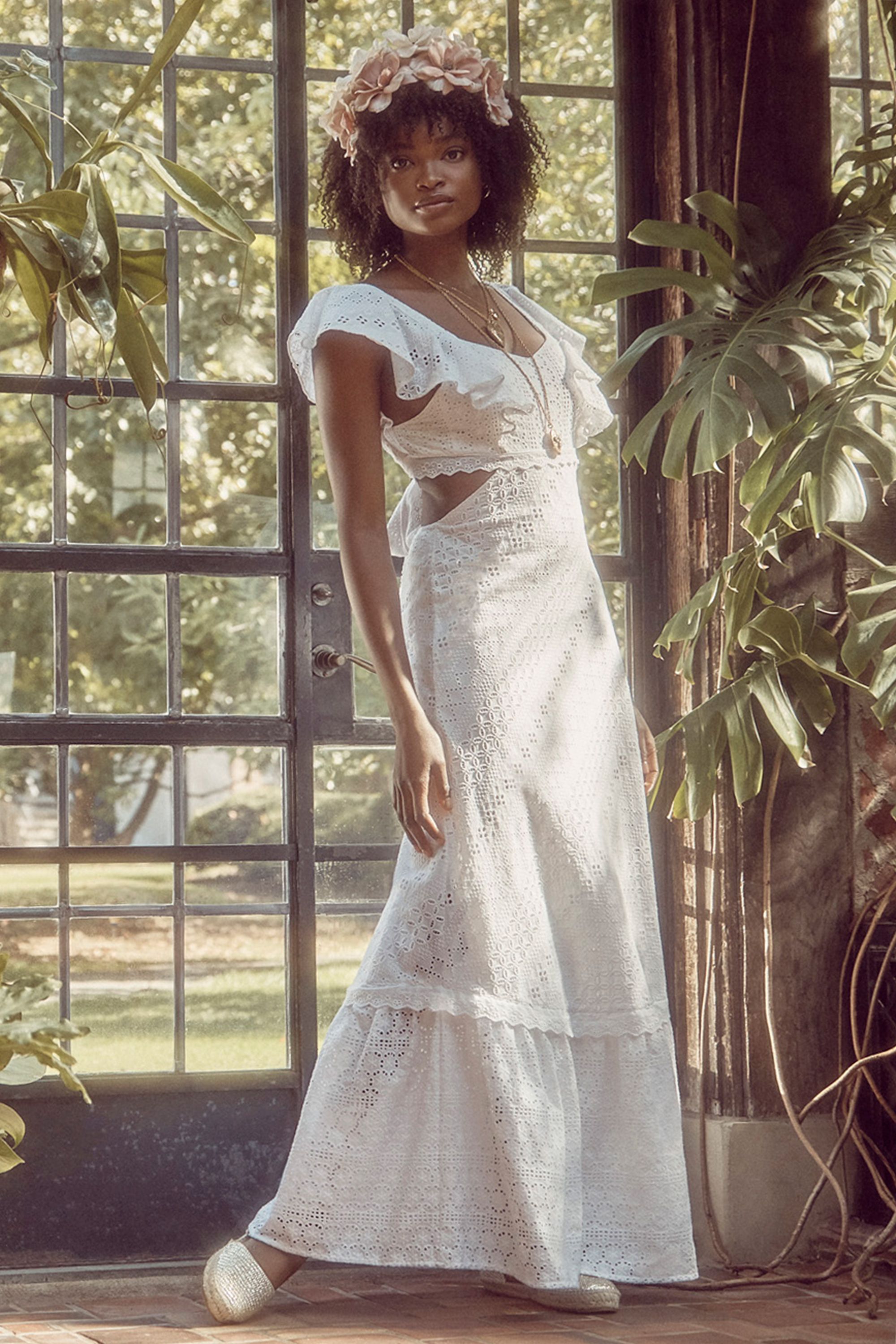 bhldn little white dress