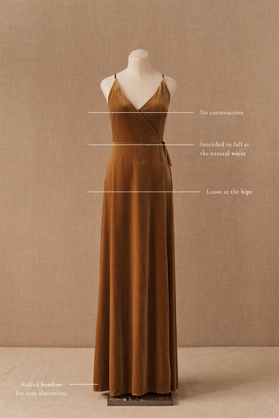 View larger image of Jenny Yoo Andi Velvet Wrap Dress