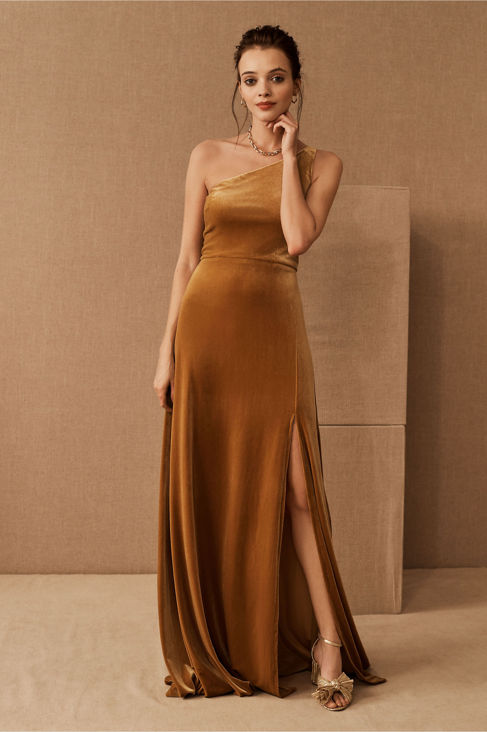 Jenny YooJenny Yoo Cybill Velvet Maxi Dress | DailyMail