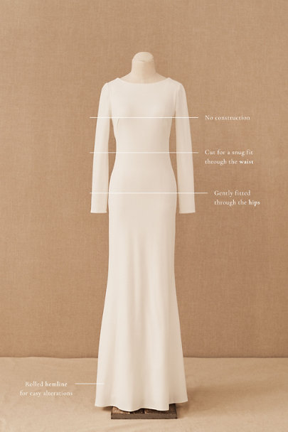 Tadashi Shoji – Tadashi Shoji Maven Gown Robes de mariée modernes BHLDN