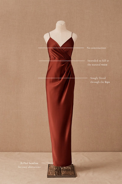 View larger image of Freya Satin Charmeuse Dress