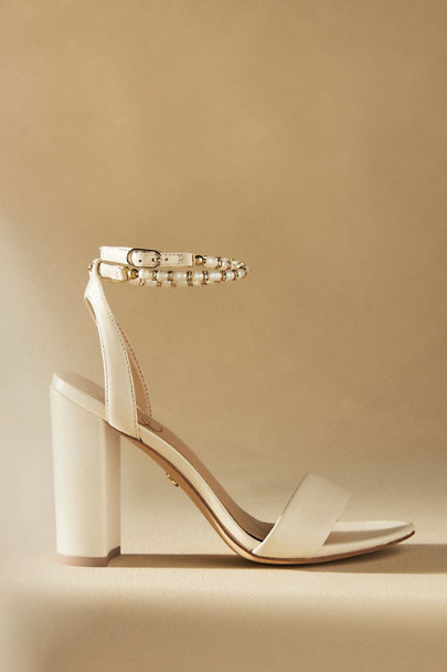 Yanelli ivory heels with pearl details by Sam Edelman from BHLDN