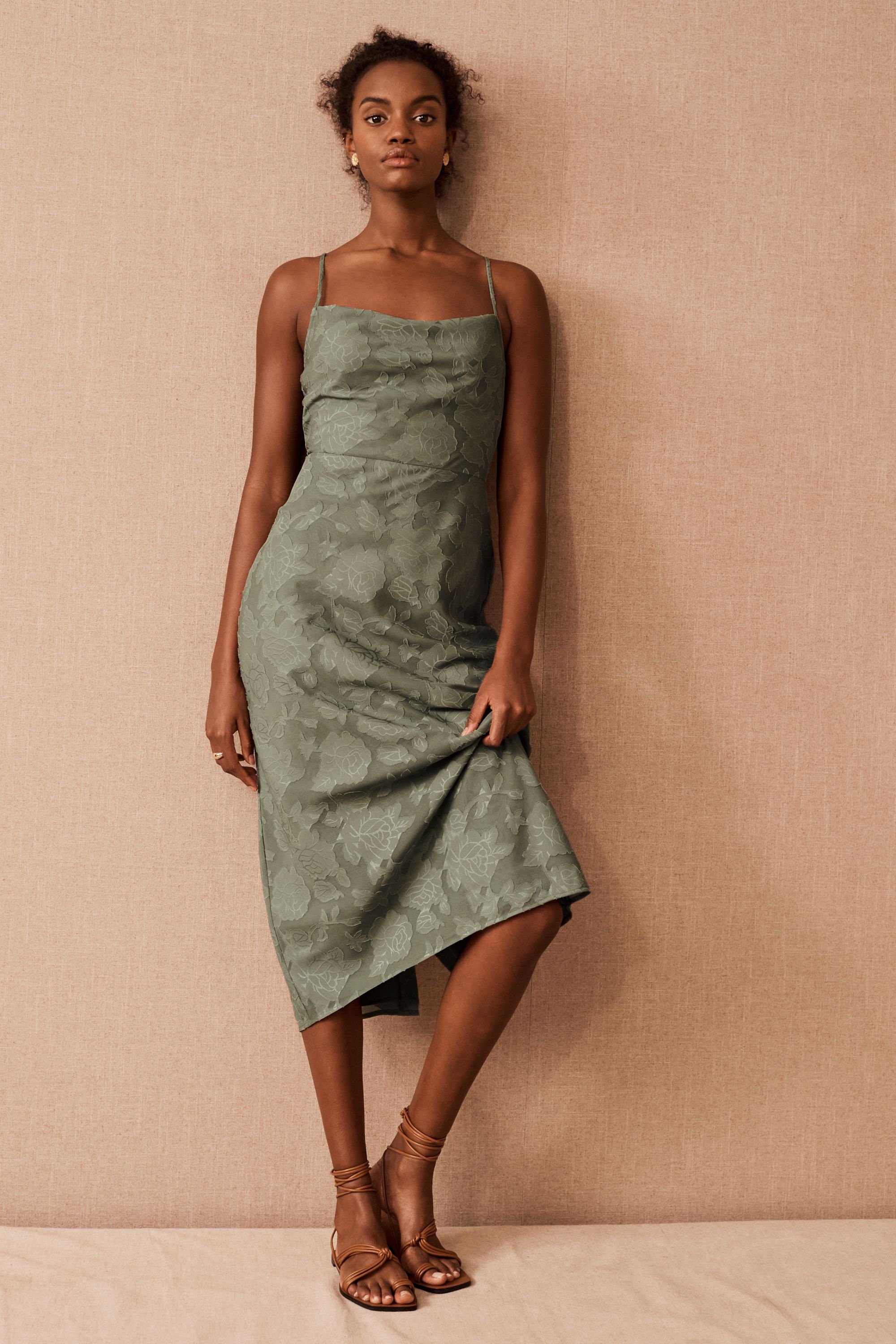 Top 10 Moss Green Bridesmaid Dresses at BHLDN | Emmaline Bride