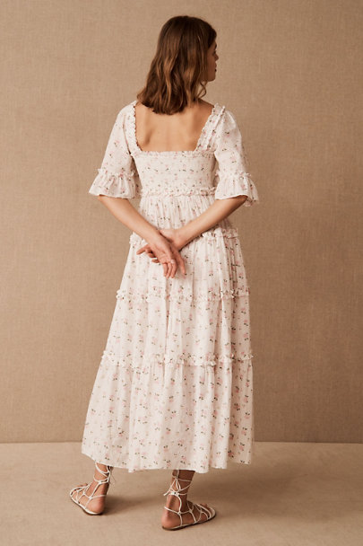 View larger image of Needle & Thread Bijou Rose Smocked Day Dress