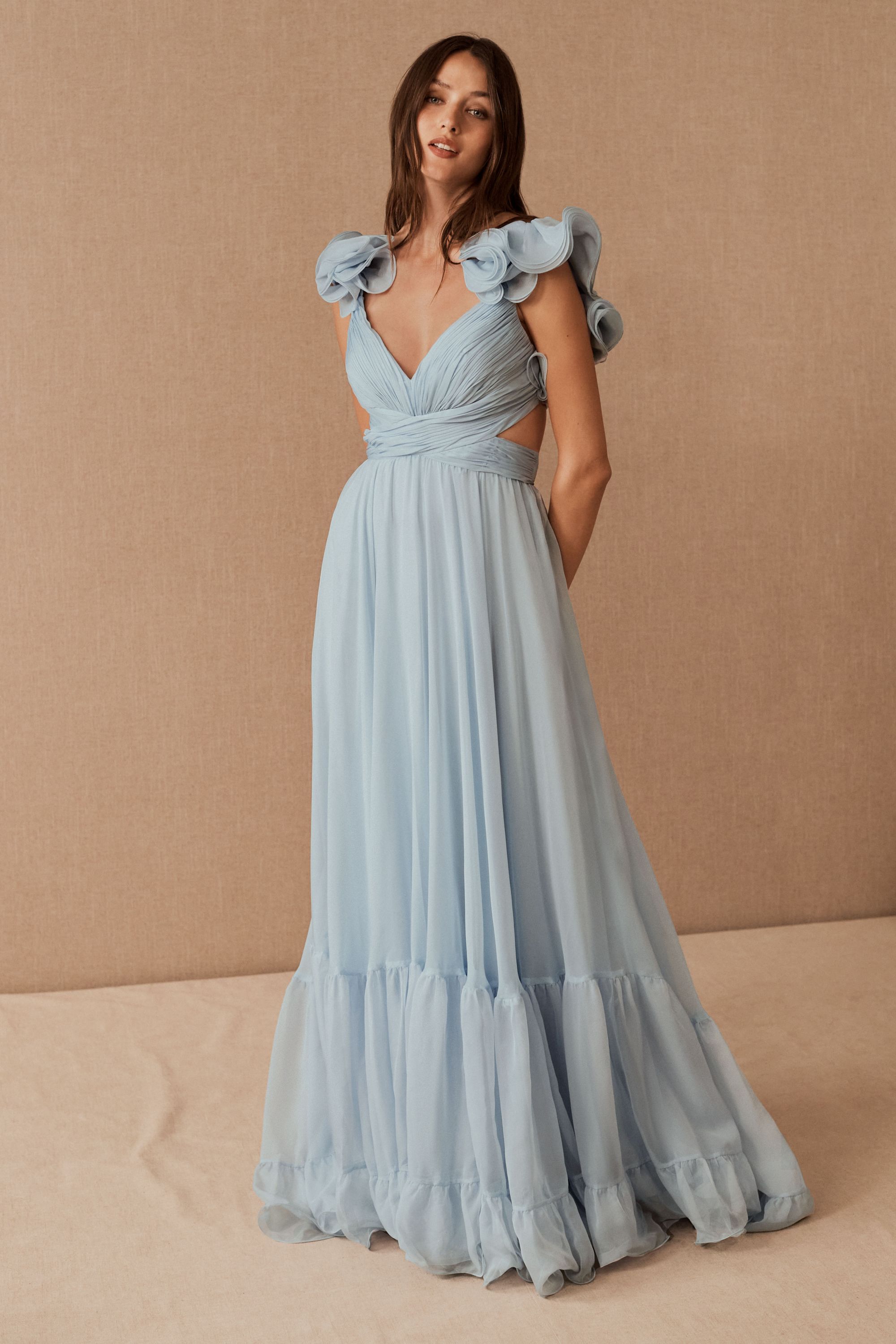 Flowy best sale engagement dress