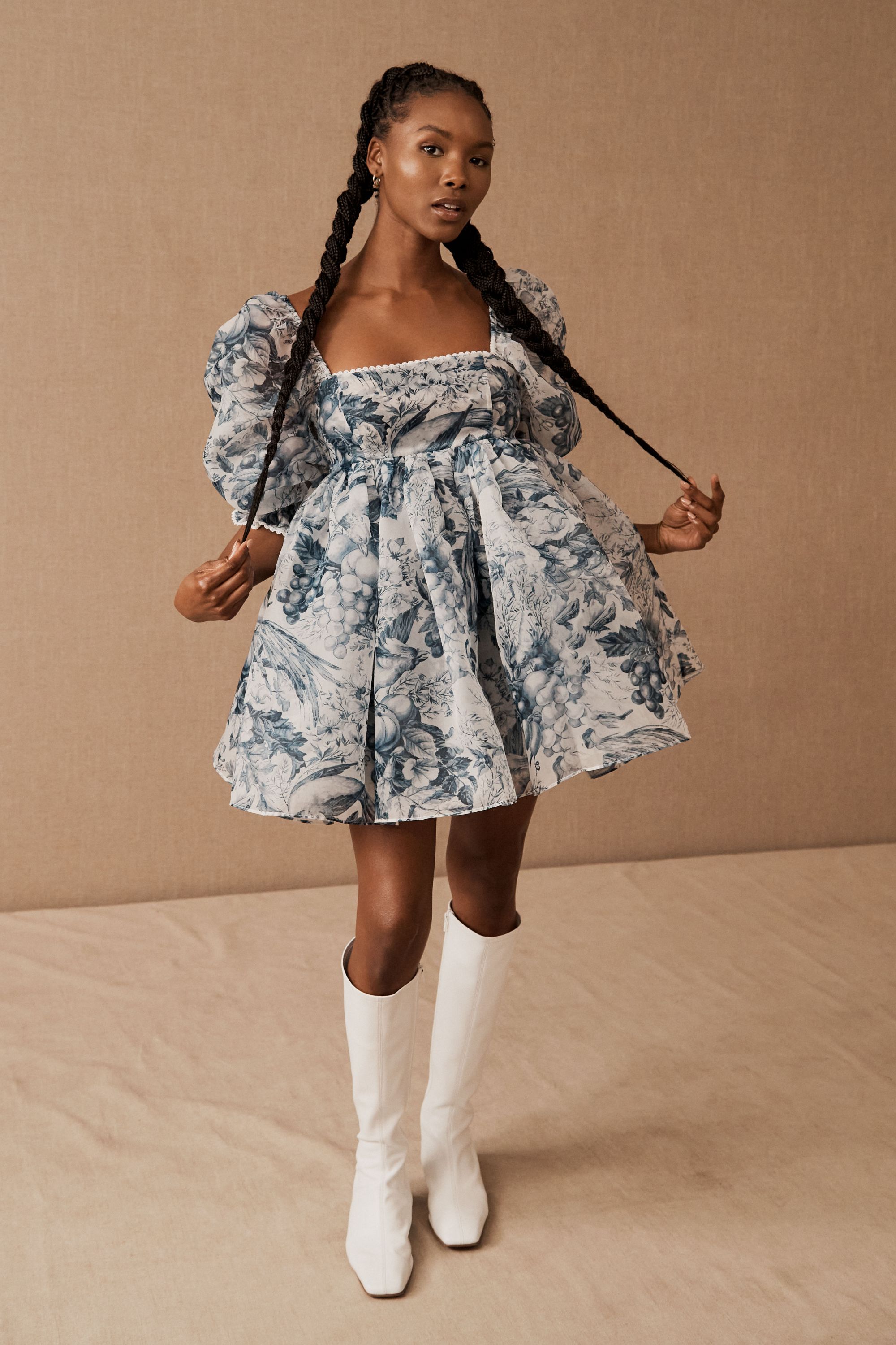 Selkie Puff Mini Dress