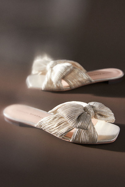 View larger image of Loeffler Randall Daphne Pleated Flat