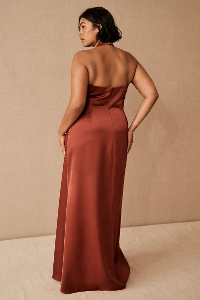 View larger image of Ruby Satin Charmeuse Dress