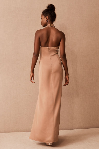 View larger image of  BHLDN Ruby Satin Charmeuse Dress