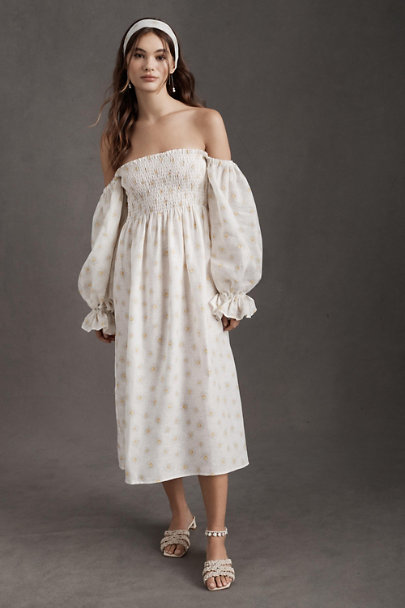 View larger image of Sleeper Atlanta Linen Dress