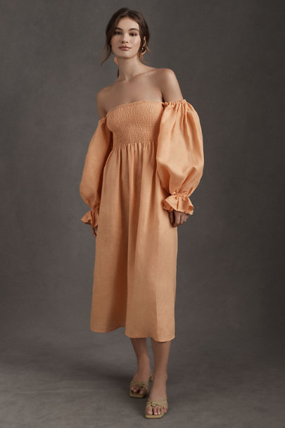 View larger image of Sleeper Atlanta Linen Dress