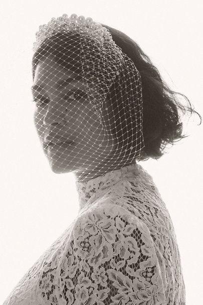 View larger image of Twigs & Honey Swift Birdcage Veil