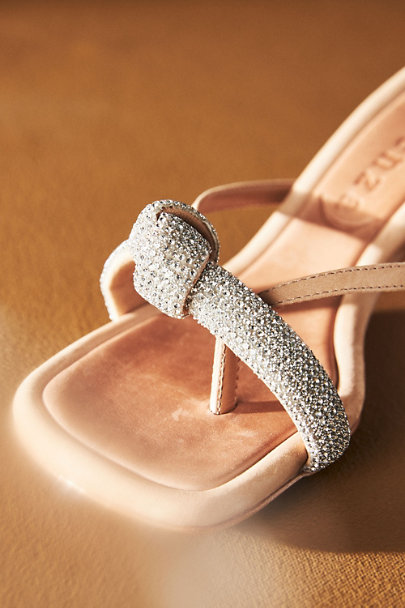 View larger image of Vicenza Rhinestone Knot-Heeled Mules
