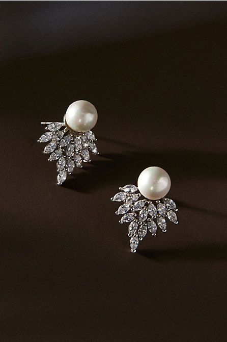 Kenneth Jay Lane Marquise Cluster Earrings