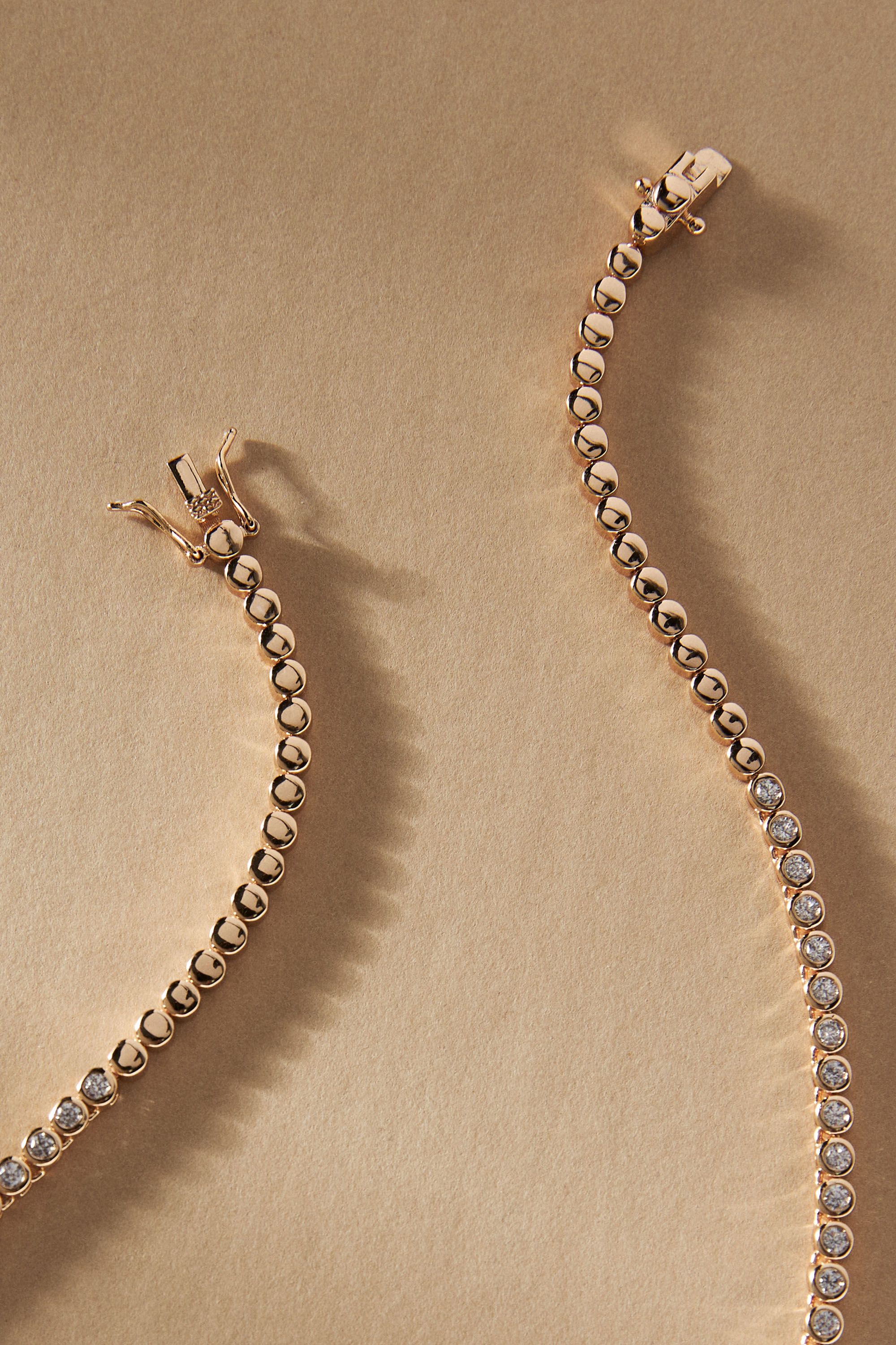 Lili Claspe Tennis Necklace