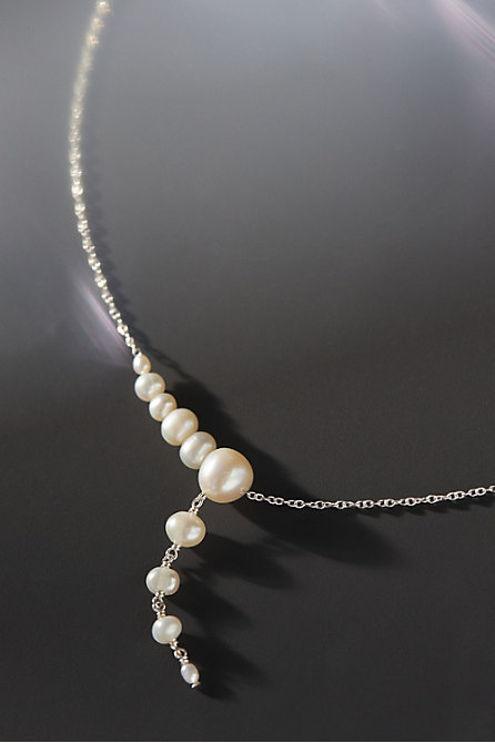 Chan Luu Asymmetric Pearl Necklace