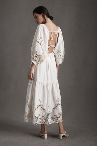 View larger image of BHLDN x Free People Dahlia Cutwork Maxi Dress