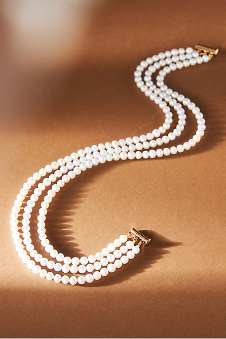 Tiered Pearl Necklace