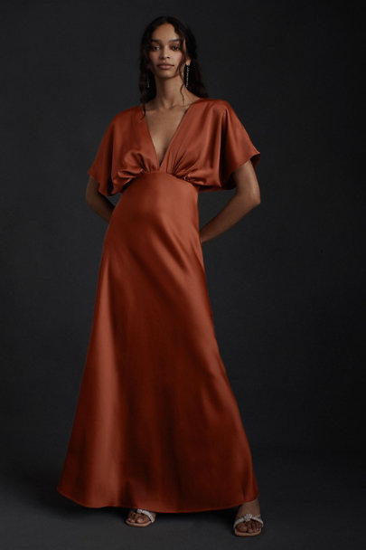 View larger image of Leila Satin Charmeuse Maxi Dress