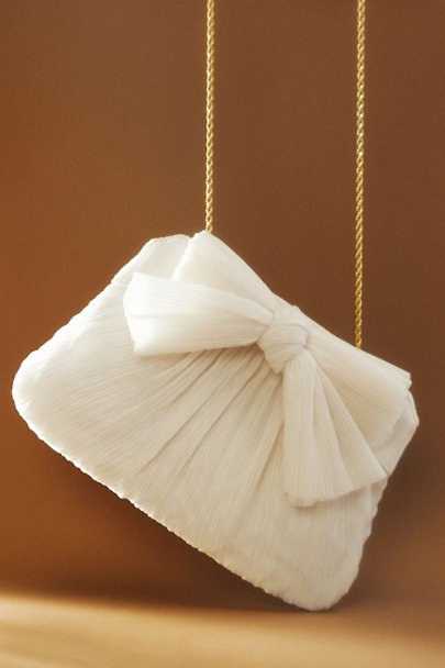 View larger image of  Loeffler Randall Rayne Pearl Bow Clutch