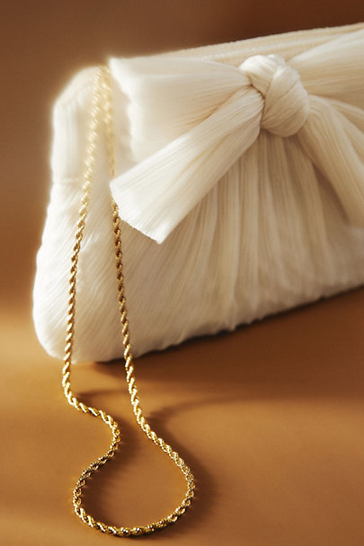 View larger image of  Loeffler Randall Rayne Pearl Bow Clutch