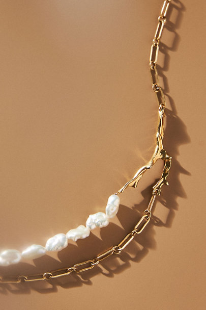 View larger image of Chan Luu Pearl Chain Necklace
