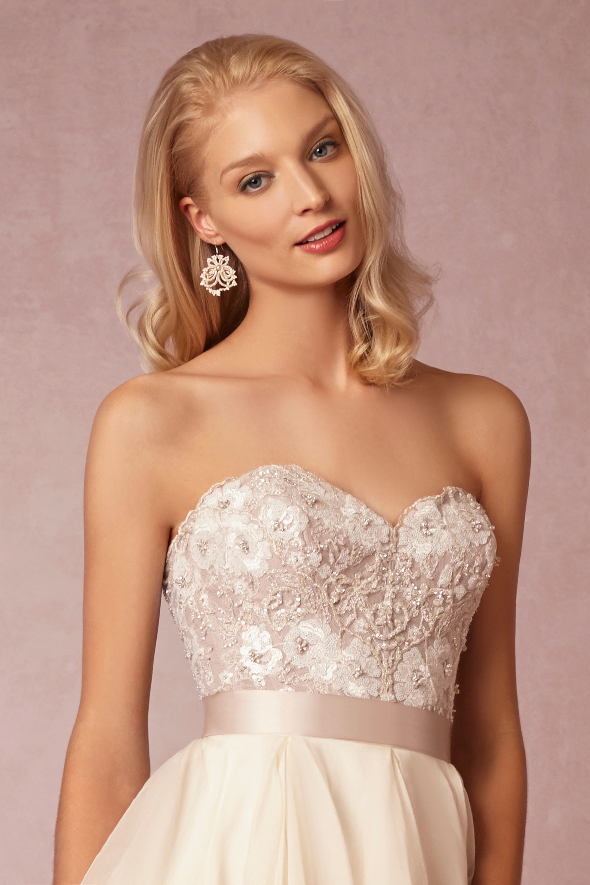 Maelin Corset Priya Skirt In Bride Bhldn