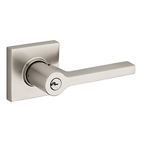 SOLID BRASS Details about   Baldwin Estate Polished Chrome Keyed Entry Door Lever Lockset