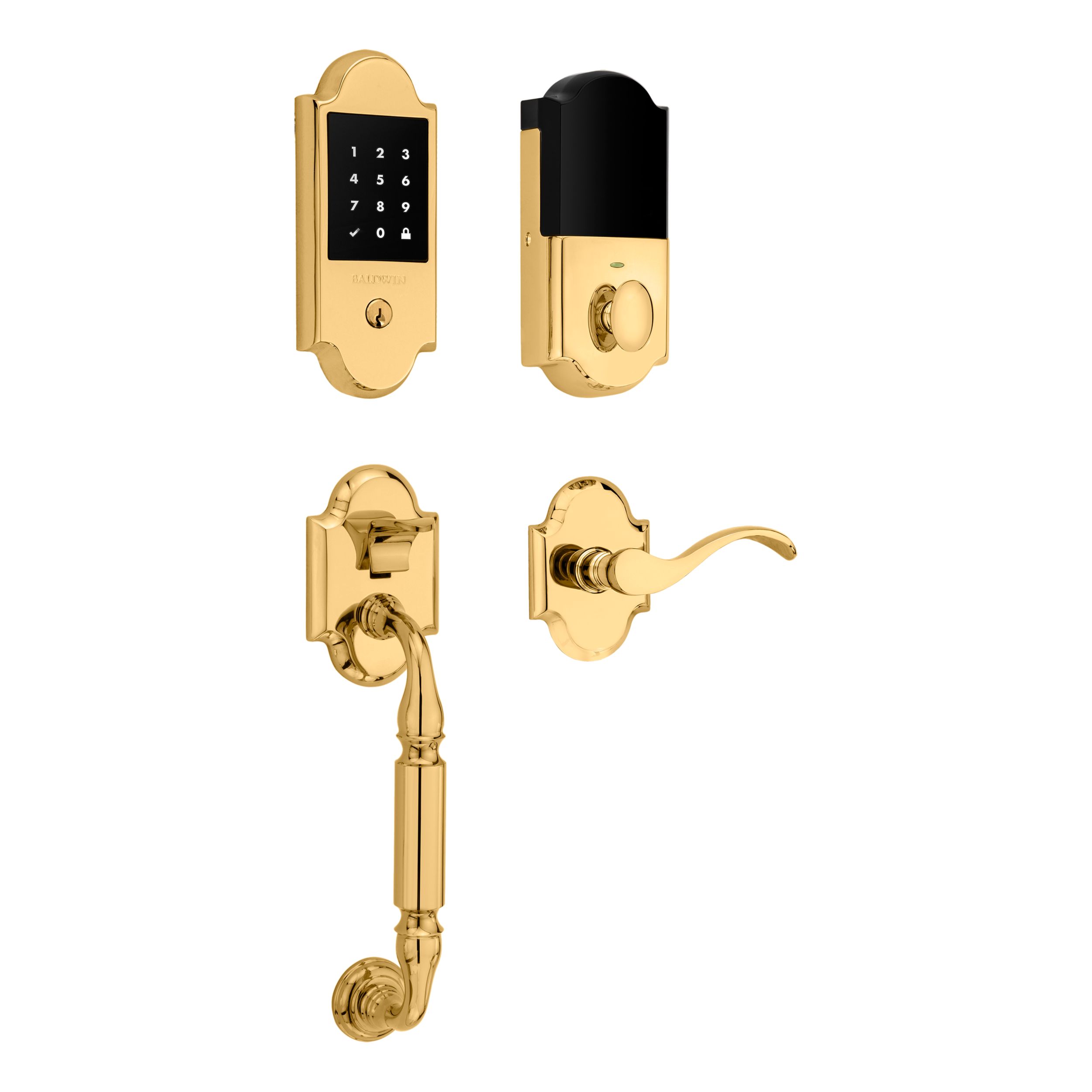 Canterbury Touchscreen Z Wave Smart Lock Handleset 85306 003 Zwlent