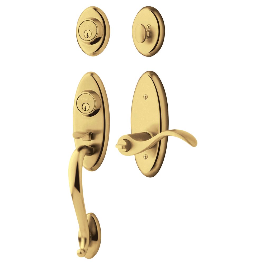 Landon Two Point Lock Handleset 85345 003 Lent