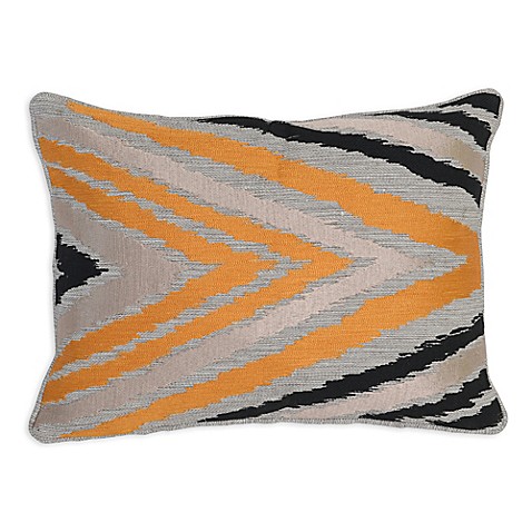 Buy Villa Home Clive Oblong Throw Pillow in Orange/Black from Bed Bath & Beyond
