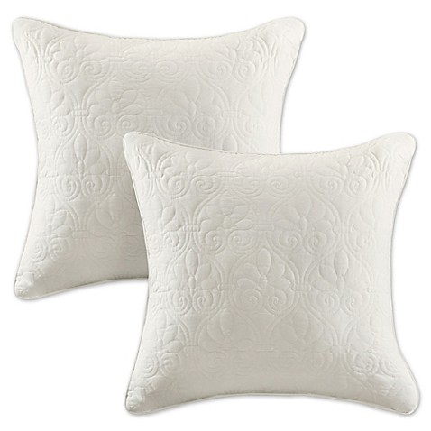 Madison Park Quebec 20-Inch Square Throw Pillows (Set of 2) - Bed Bath & Beyond