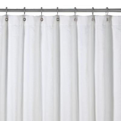 Hotel Terry White Shower Curtain - Bed Bath & Beyond