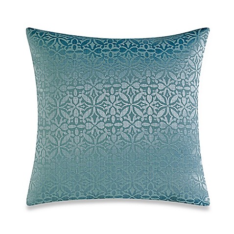 Buy Make-Your-Own Pillow Orchid Square Throw Pillow Cover in Spa from Bed Bath & Beyond