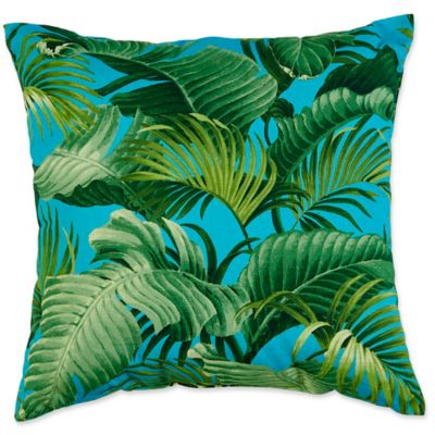 Indoor/Outdoor Throw Pillow in Back Bay Ocean - Bed Bath & Beyond