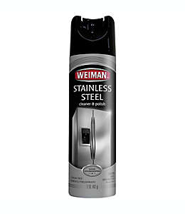 Limpiador y pulidor Weiman® para acero inoxidable en aeorsol, 502.75 mL