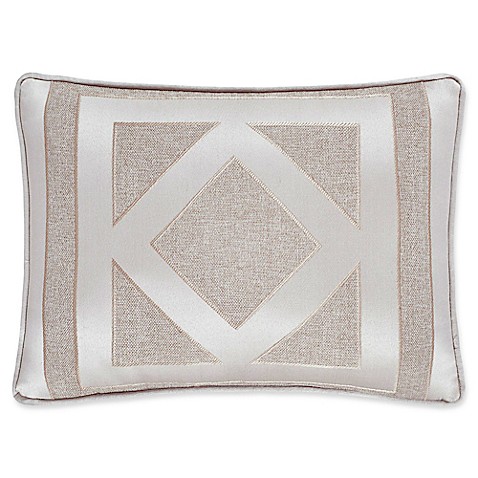 J. Queen New York Kingsgate Oblong Throw Pillow in Beige - Bed Bath & Beyond