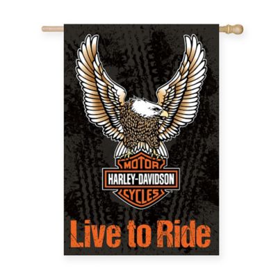 Harley Davidson Suede Garden Flag - Bed Bath & Beyond