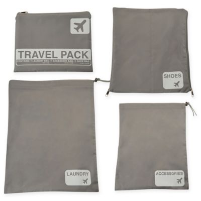 travel shoe bags bed bath and beyond