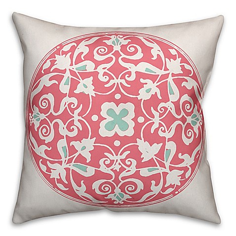 Designs Direct Moroccan Circle Square Throw Pillow - Bed Bath & Beyond
