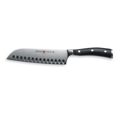 Wusthof® Classic Ikon 7-Inch Hollow Edge Santoku Knife - Bed Bath & Beyond