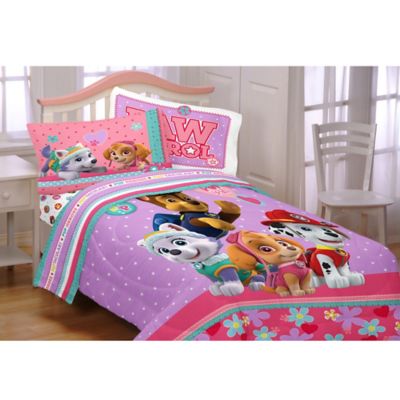 paw patrol bedding set full size