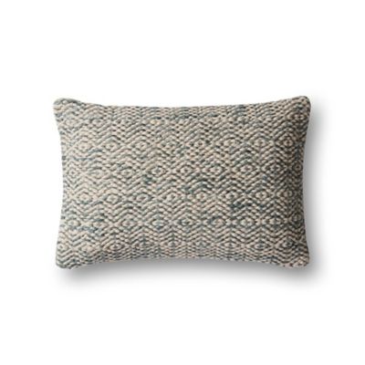 Magnolia Home by Joanna Gaines Sosa Oblong Throw Pillow in Grey - Bed ...