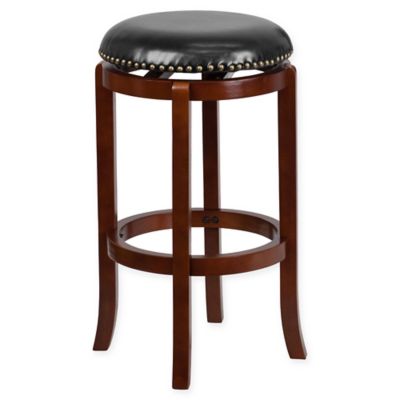 Flash Furniture 24-Inch Backless Wood Counter Stool - Bed Bath & Beyond