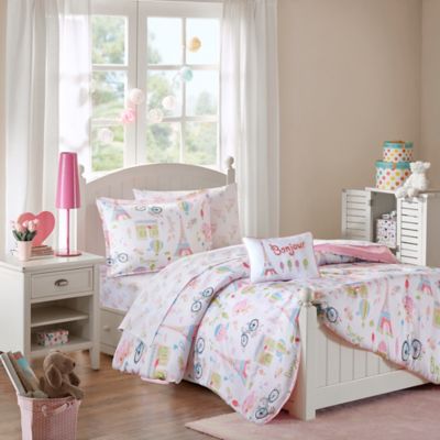 Mi Zone Kids Bonjour Comforter Set - Bed Bath & Beyond