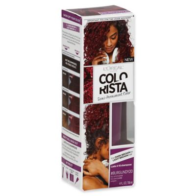 L'Oreal® Colorista 4 fl. oz. Semi-Permanent Hair Color in Burgundy ...