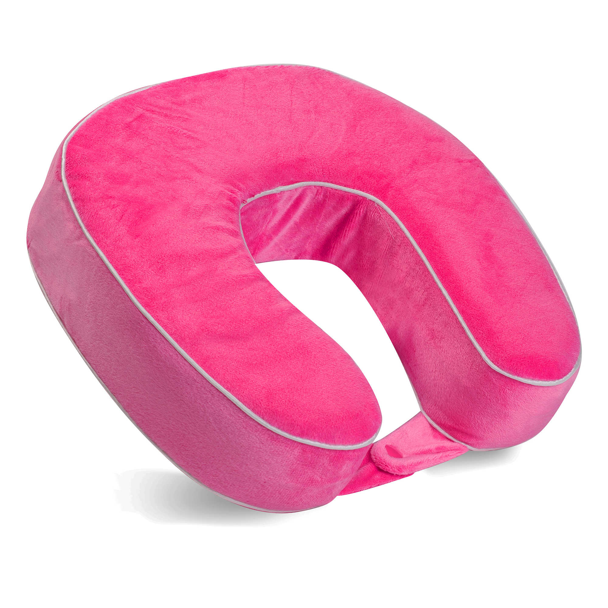 World's Best&trade; Memory Foam U-Shaped Neck Pillow in Navy