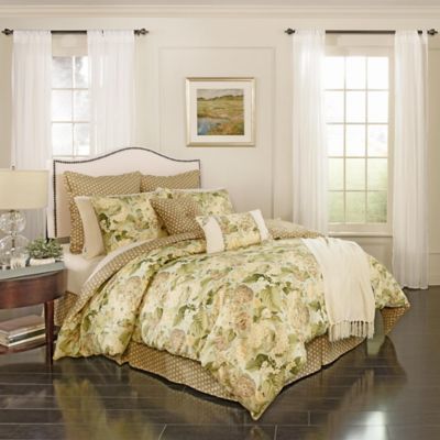 Buy Waverly® Garden Glory Reversible King Comforter Set in ...