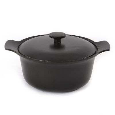 berghoff ron cast iron 4.4 qt.covered stockpo